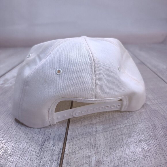 Vintage K-Brand Cayuga Speedway Auto Trucker Hat Cap White Canada Made Baseball - Picture 3 of 7